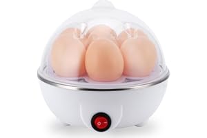 Electric Eggs Boiler, Rapid Multifunctional Mini Eggs Cooker, Steamer Poacher for Kitchen Use, Soft, Medium Or Hard Boiled (U