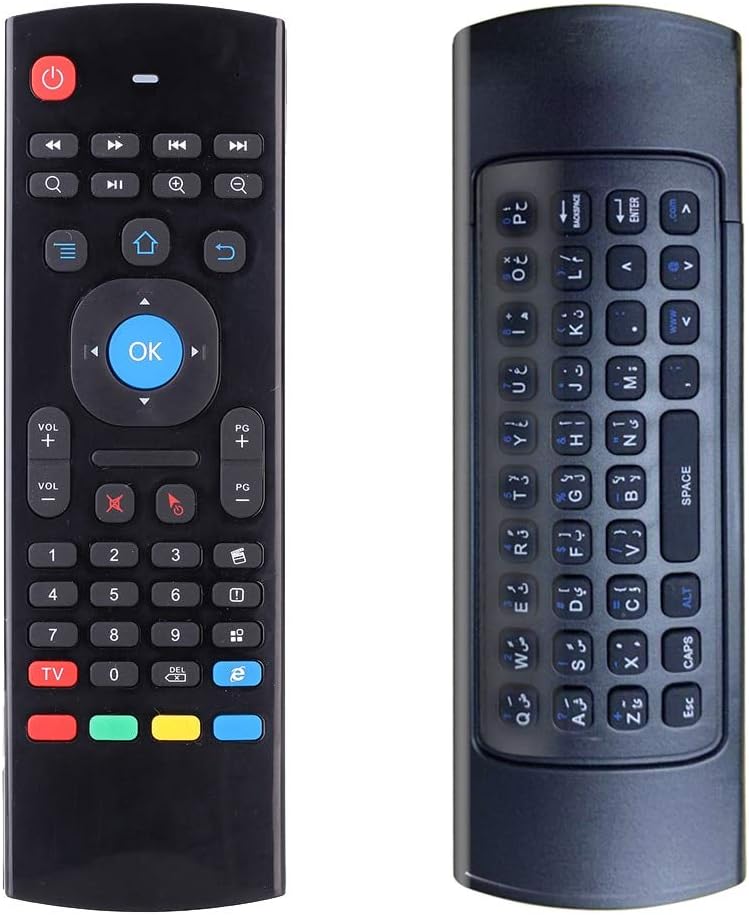 Remote Controls Wireless Arabic Keyboard and Smart Remote Control for