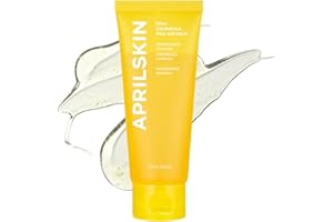 APRILSKIN Calendula Flower-Infused Facial Peel Off Mask, 3.52 fl. oz, PHA, BHA & Niacinamide gently exfoliates, removes impurities, improves uneven skin tone, and minimizes pores, Korean Skincare