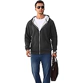 Hoodies for Men Full zip Mens Hoodies Casual Drawstring Long Sleeve Sweatshirts Sports Hooded Jacket
