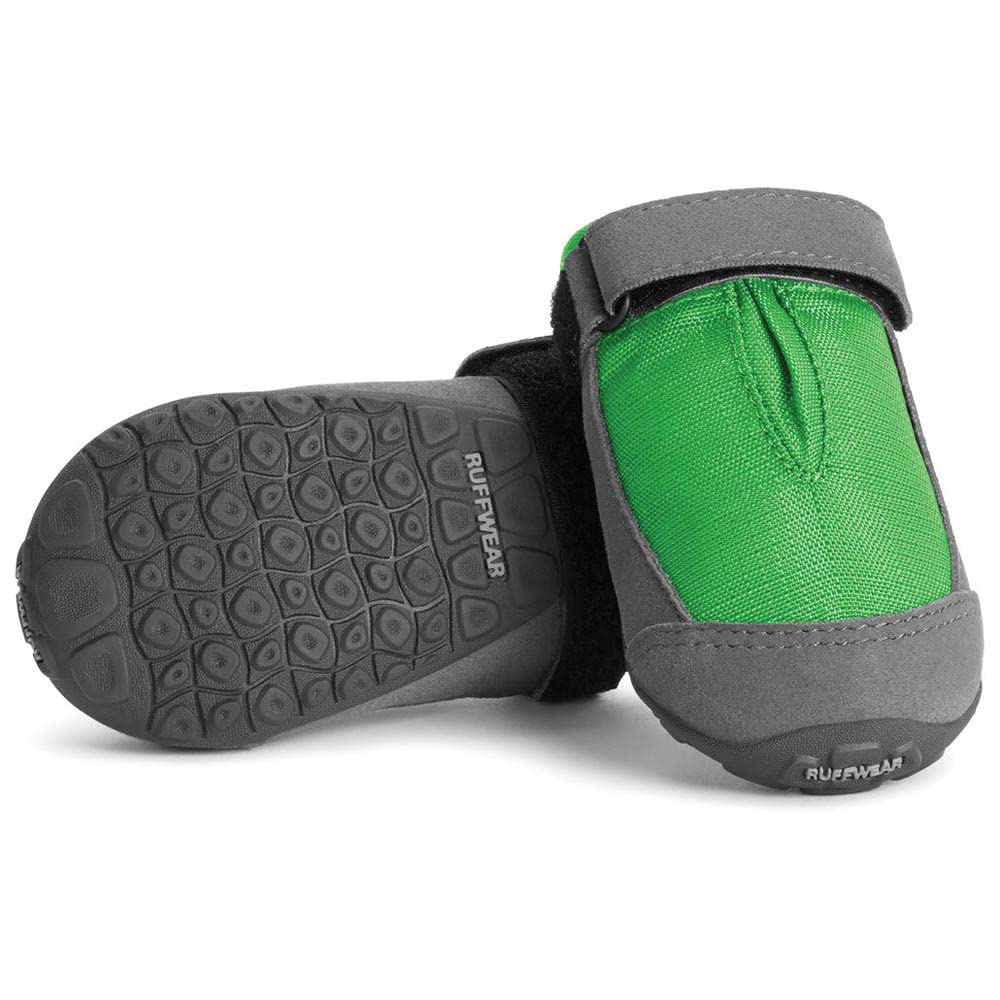 RUFFWEAR Dog Boots for Everyday Use (Set of 4), Weather Resistant, Miniature Breeds, Size: 38 mm/1.5 in, Meadow Green, Summit Trex, 15401-345150