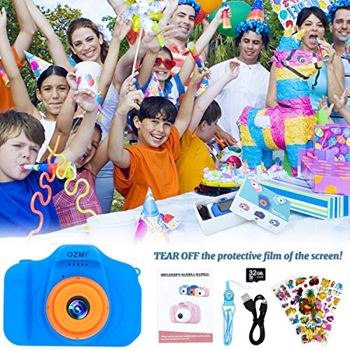 OZMI Upgrade Kids Selfie Camera, Christmas Birthday Gifts for Boys Age