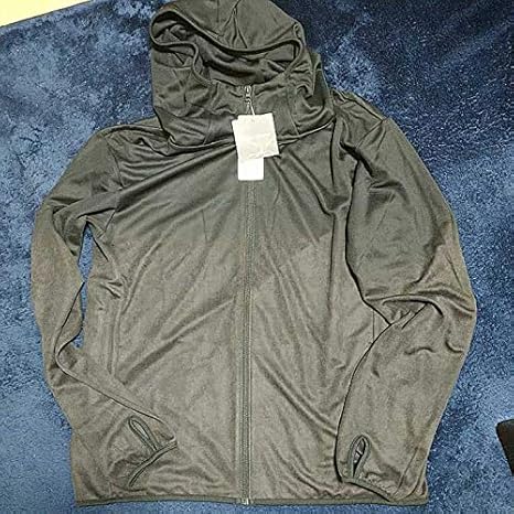 Amazon Co Jp ユニクロ ドライex Uvカット フルジップパーカー 長袖 速乾 Xl Dark Brown ホビー