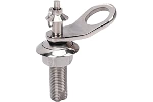 Luocute Quick Releasing Mudguard Holder, Marine Grade 316 Stainless Steel Boat Fenders Cleat with One Hand Operation, Quick R