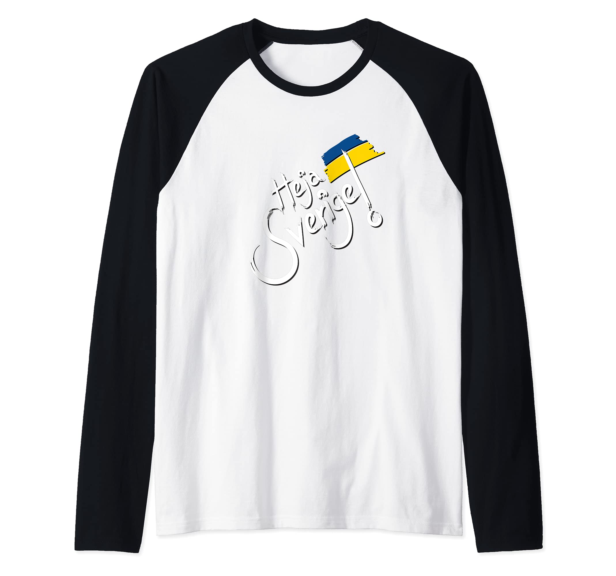 Flag Sweden Raglan Baseball Tee