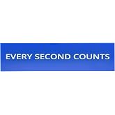 Amazon.com: Every Second Counts Sign | As Seen on The Bear FX | The ...