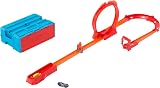 Hot Wheels Track Builder Flame Stunt Pack 16 Parts 1:64 Scale Vehicle HMC04 view 6