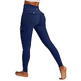 IUGA Butt Lifting Leggings for Women High Waisted Workout Cargo Leggings with Pockets Gym Yoga Pants Tummy Control
