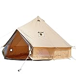 DANCHEL OUTDOOR B5PRO 4 Season Canvas Bell Tent
