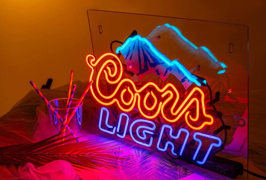 Neon Signs Hl184 Lighting Ceiling Fans Urby 17x14 Cl Beer M