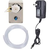 KooingTech 50/60hz Dosing Pump 5-120 ml/min Peristaltic Liquid Pumps | US Plug 110-240v Liquid Pumps for Experimental, Biochemical Analysis, Pharmaceutical, Fine Chemical Industry