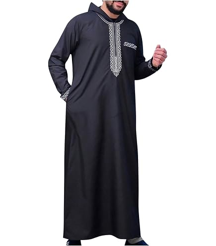 Amazon.com: Long Gown Thobe for Men Saudi Arabic Muslim Dress Short Sleeve  Kaftan Middle East Islamic Clothing, S-5XL (Color : White, Size : 5X-Large)  : Clothing, Shoes & Jewelry