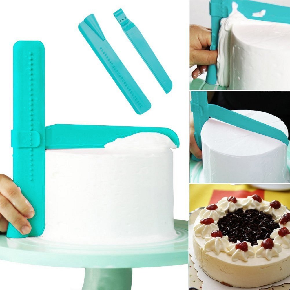 Cake Scraper Buttercream Smoother,Cheap4uk 1pc Adjustable Cake Scraper
