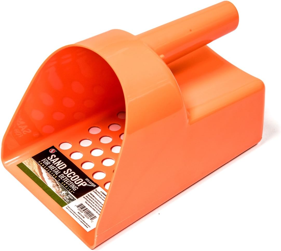 SE Prospector's Choice Orange Sand Scoop for Metal Detecting - GP3-SS20OR