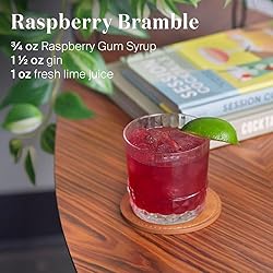 Liber & Co. Raspberry Gum Syrup (12.7 oz) - Craft