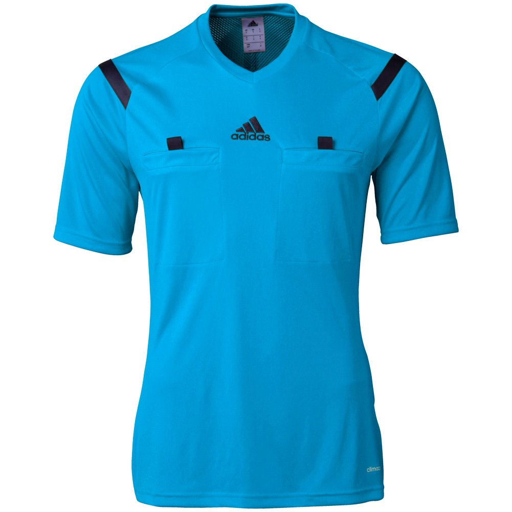Adidas Referee 14 Short Sleeve Jersey (Blue, M) Amazon.in Clothing