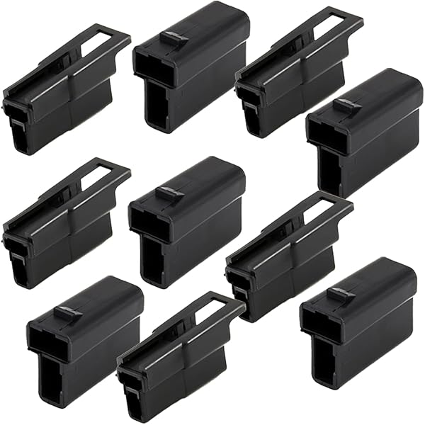 Amazon.com: Delphi 2984883 Metri-Pack 2-Way Male Connector, Black  