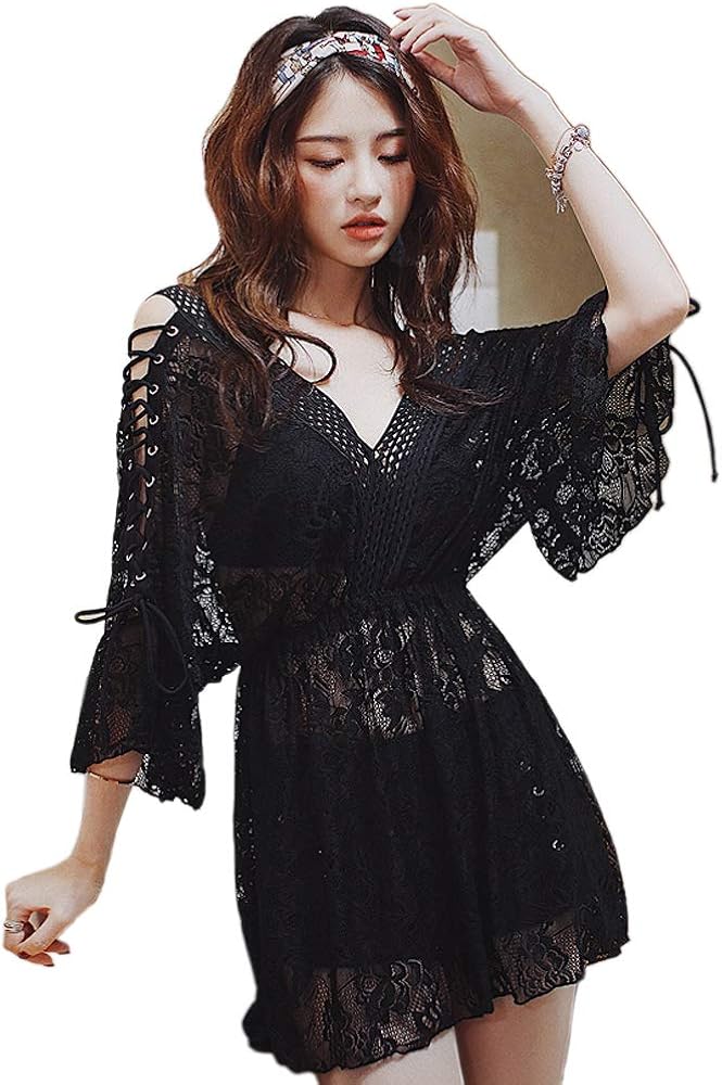 Mua レディース水着 ビキニ ワンピース 3点セット 高級レースワンピ