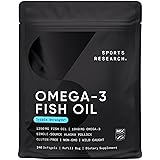 Sports Research Triple Strength Omega 3 Fish Oil