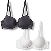 Amazon Essentials Women's Microfiber Lined Wired Balconette Bra