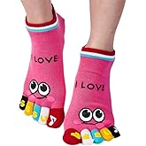 Toe Separated Socks Cotton Full Finger Toe Socks for Women And Kids Crazy socks
