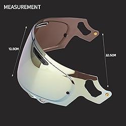 Soman Regent-X Visor Replacement, VAS-V MAX Vision