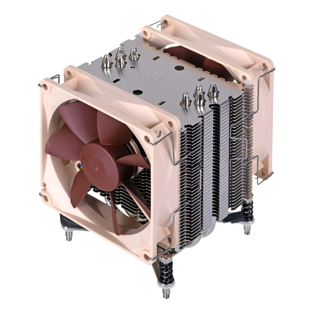 Noctua NH-U9DX i4, Premium CPU Cooler for Intel Xeon LGA20xx (Brown)