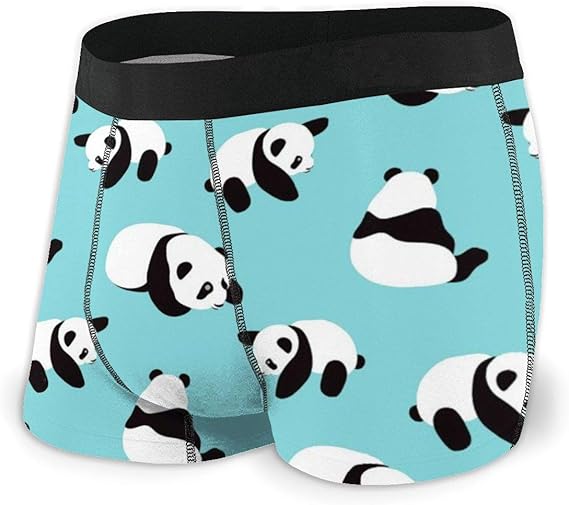 Amazon Co Jp ボクサーパンツ かわいい パンダ柄 メンズ 下着 抗菌防臭 メンズ パンツ 通気 吸汗 抗菌防臭加工ローライズ パンツ ボクサーブリーフ プレゼント 蒸れ軽減 男性 温泉旅行 快適 さっぱりした 設計 下着 彼氏のプレゼント 服 ファッション小物
