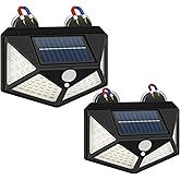 DZGKGM Magnetic RV Light Solar Light with Super Strong Magnet – Motion Sensor Lights for Trailers, Campers | Outdoor & Exterior Lighting, RV Porch & Awning Lights, Easy Installation, 2 Pack