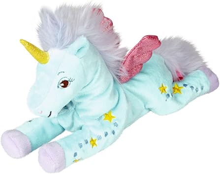 unicornio azul peluche