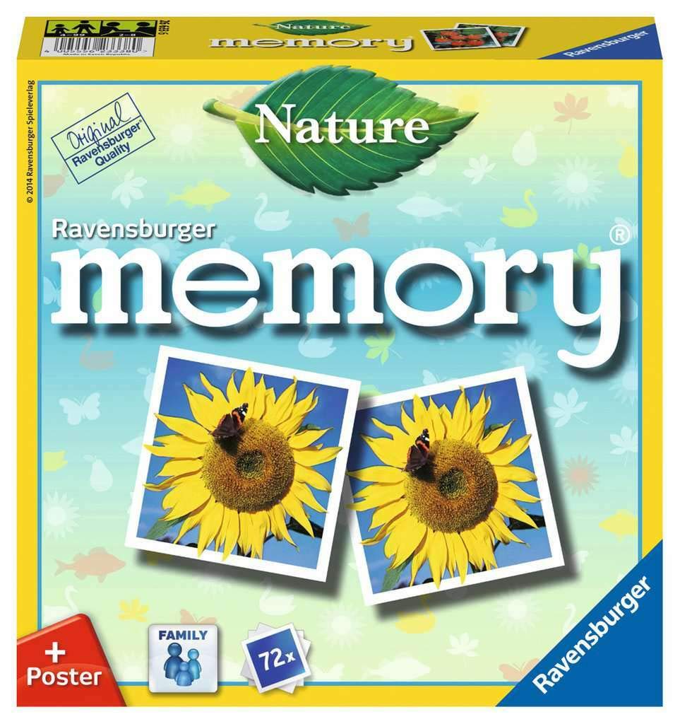 Ravensburger Card Game Memory Nature (26633)