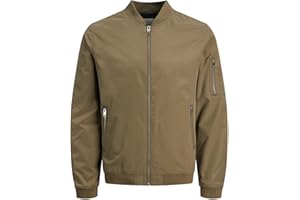 JACK & JONES Men's JJERUSH BOMBER NOOSBomber Jacket