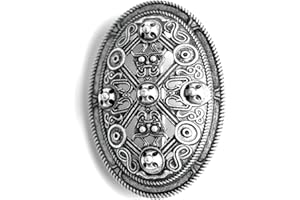 LANGHONG Norse Viking Brooch For Men Turtle Brooch Talisman Jewelry, Gift For Men
