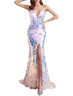 iridescent homecoming dress