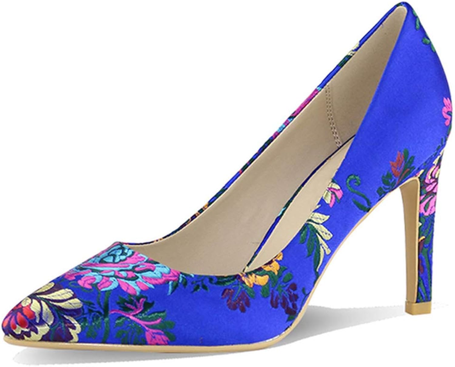 blue shoes womens heels