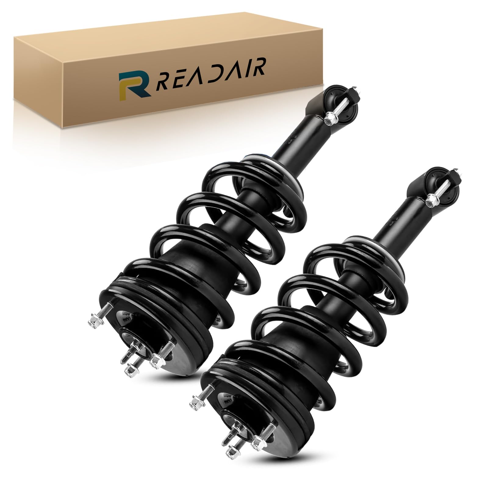 Photo 1 of Readair Front Complete Struts Shock Absorber for GMC Sierra 1500 Limited 2019-2019 5.3L, Sierra 1500 2014-2018, Chevy Silverado 1500, Quick Suspension 239112*2, Struts with Coil Spring Assemblies 2PCS