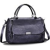 Genuine Leather Purses and Handbags for Women Vintage Handmade Leather Top Handle Shoulder Bag Crossbody Satchel Purse