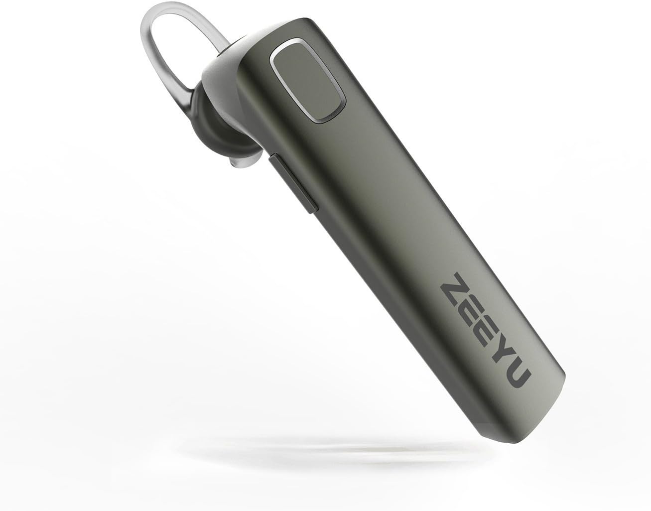 Bluetooth Headset with Microphone,Wireless Single Earbud Headphones,CVC6.0 Noise Cancelling for Crystal Clear Sound,Voice Prompt for Easy Hands-Free Calling,iOS Battery Indicator.