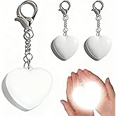 HYCCRAFT 2 Pack Heart Purse Light Gifts,Rechargeable Mini Light Up Purse Lamp Gifts for Teen Girls Boys,Heart-Shaped Mini Bag Night Lamp Easter Basket Stuffers for Kids