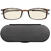 ThinOptics Frontpage Blue-Light Blocking Computer Reading Glasses and Milano Aluminum Case