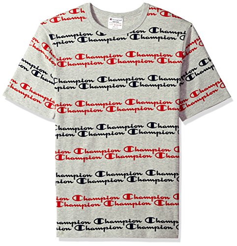 champion heritage tee all over script