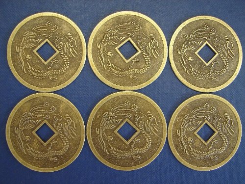 6 of Dragon Phoenix Coins