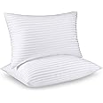 Utopia Bedding Pillows King Size Set of 2 (White), 1250 Grams Filled Hotel Pillows, Cooling Pillows for Side, Back or Stomach Sleepers