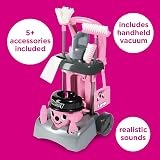 Casdon Hetty Deluxe Cleaning Trolley with Hand Vacuum 3+ Red view 2