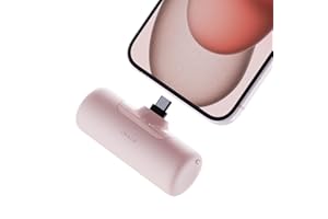 iWALK Portable Charger for iPhone, 4500mAh Mini Power Bank USB C, Wireless Portable Phone Charger for iPhone 15/16/17 Series/