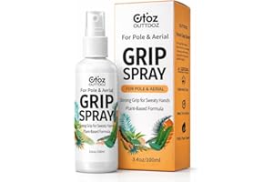 Grip Spray for Pole Dance & Aerial Yoga – Strong Hand Grip for Sweaty Hands, Quick-Dry Pole Grip Spray for Static Spins & Tri