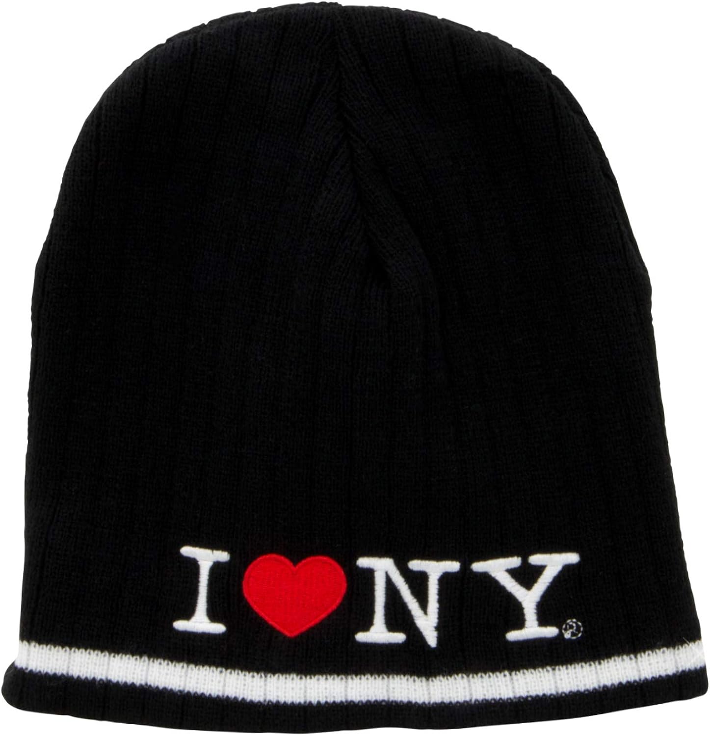 I Love NY Hat (Adult) Skull Cap Beanie New York City Embroidered Winter