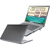 mCover Case ONLY Compatible for 2023~2025 14" Dell Latitude 5440 5450 Series/Precision 3480 3490 Series Windows Notebook Computer (NOT Fitting Any Other Dell Models) - Black