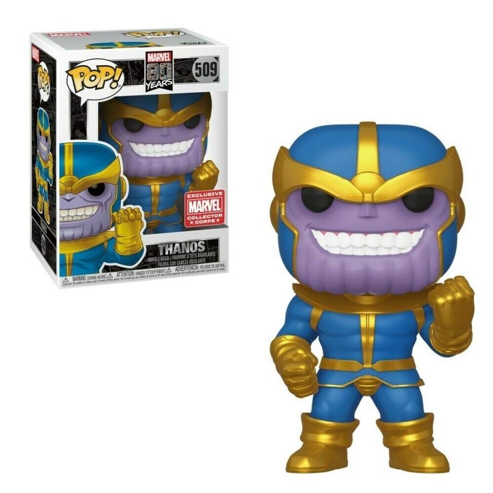 Funko Pop! Marvel: 80th Anniversary - Thanos (First Appearance Collector Corps Exclusive) #509