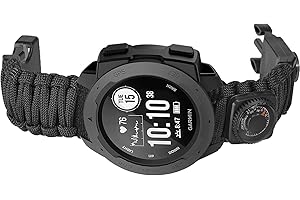 Onewly Compatible with Garmin Instinct Watch Bands,Outdoor Survival Umbrella Rope 22mm Watch Strap for Garmin Instinct 2 Solar/Tactical/Tide/Esports/Instinct Solar